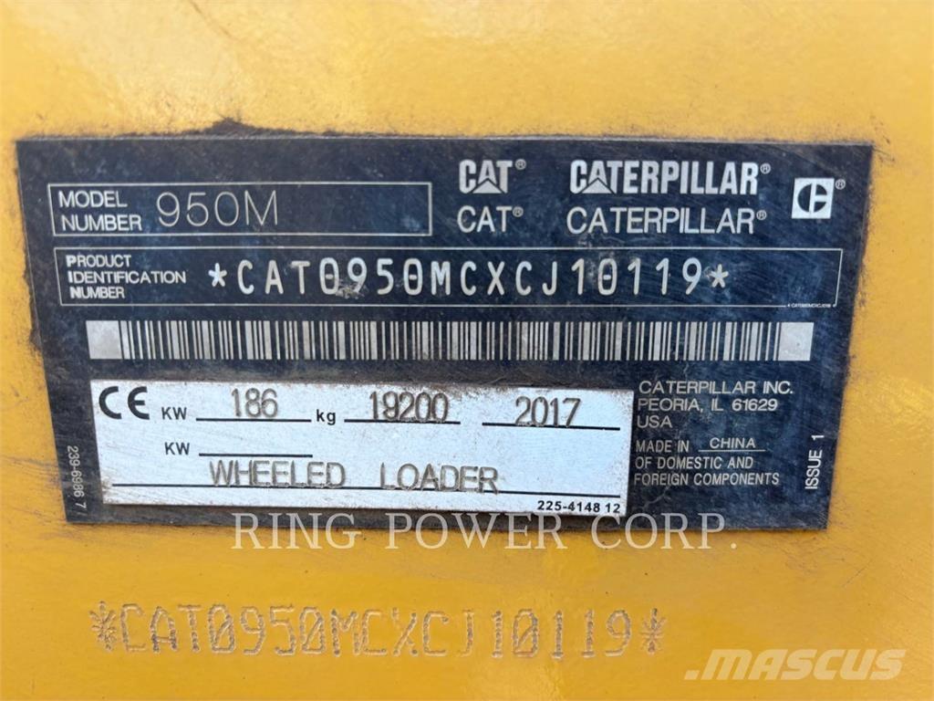 CAT 950MQC ホイールローダー・タイヤショベル