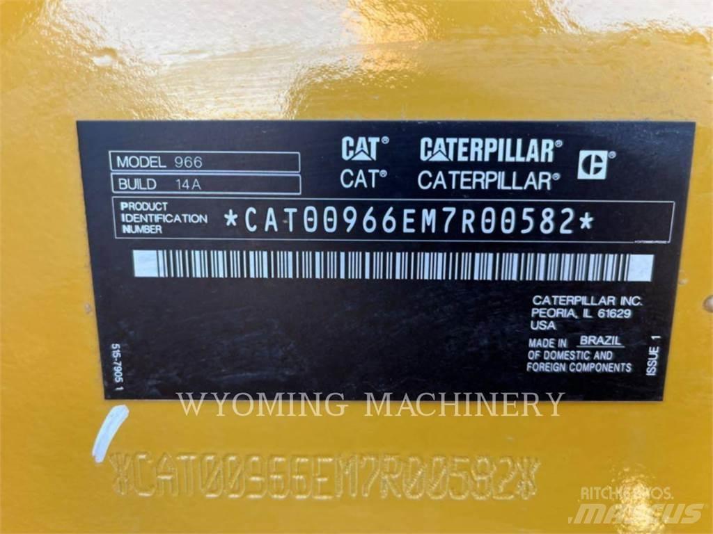 CAT 966 ホイールローダー・タイヤショベル