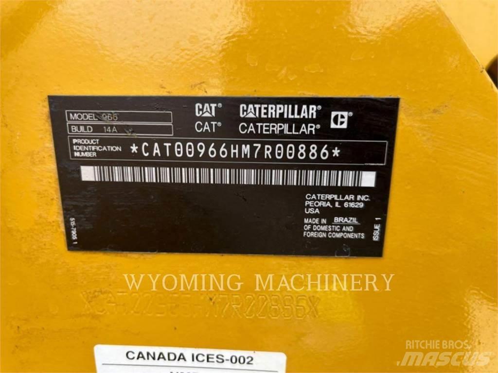CAT 966 ホイールローダー・タイヤショベル