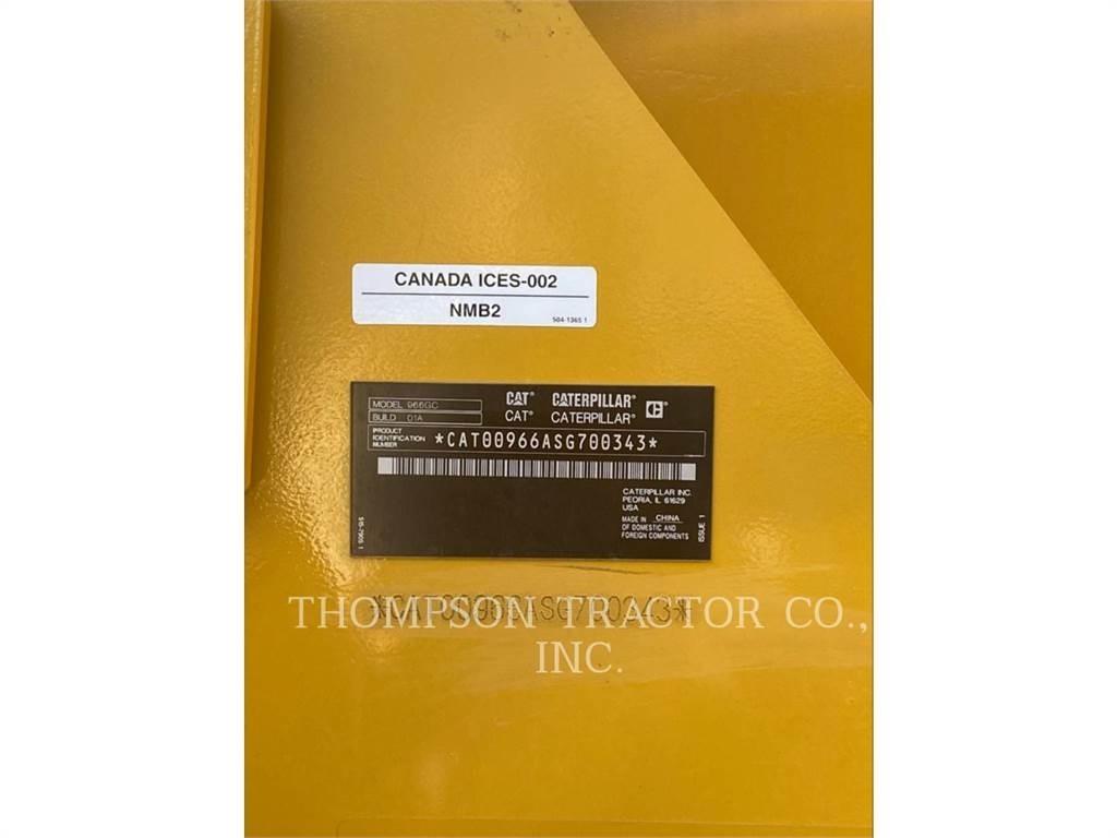 CAT 966GC ホイールローダー・タイヤショベル