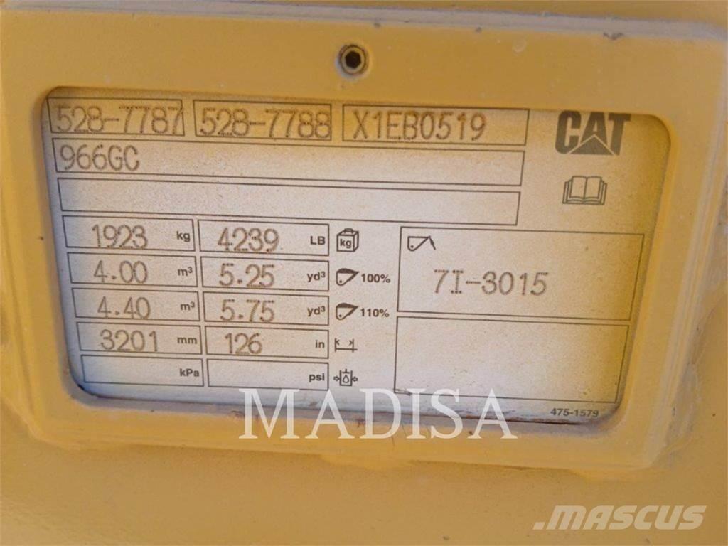 CAT 966GC ホイールローダー・タイヤショベル