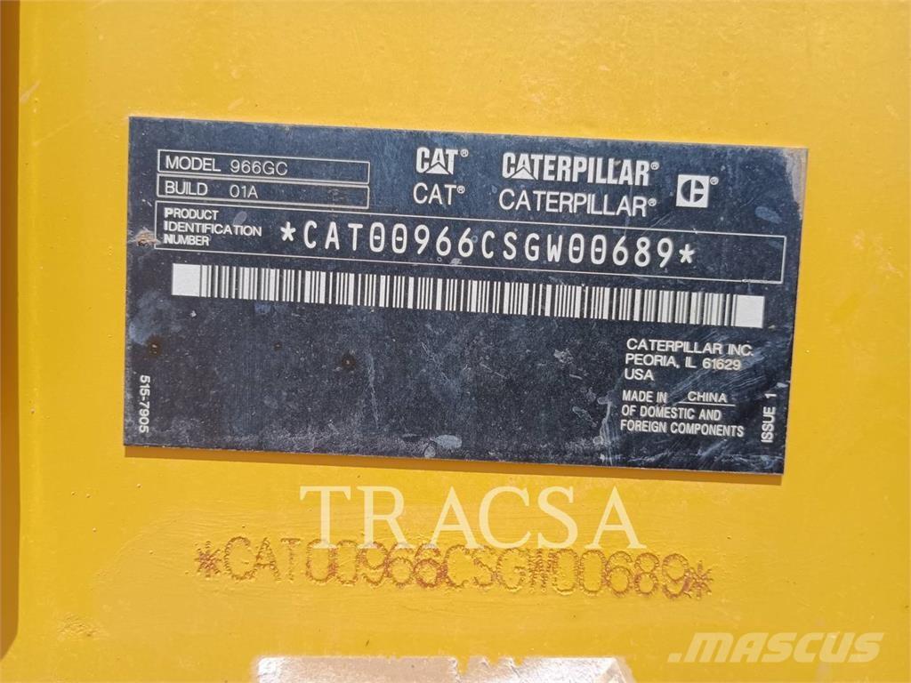 CAT 966GC ホイールローダー・タイヤショベル