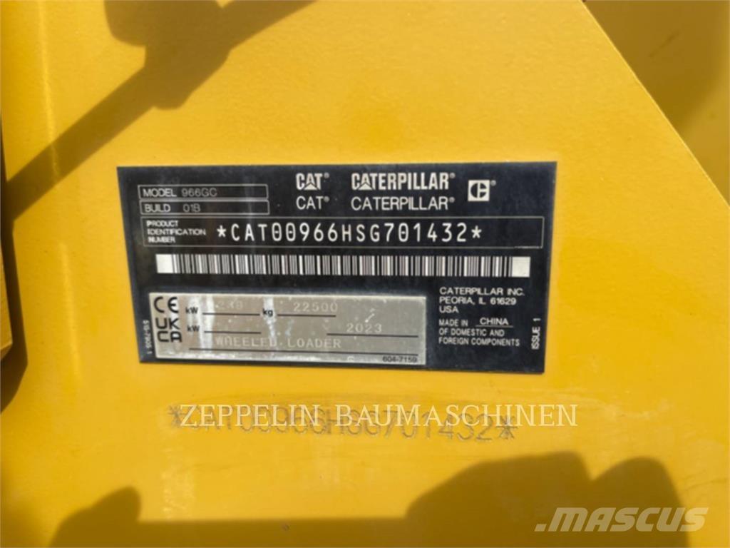 CAT 966GC ホイールローダー・タイヤショベル