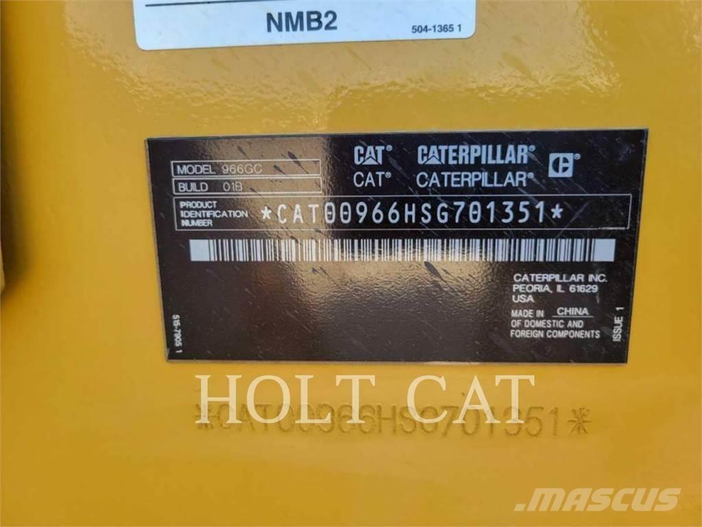 CAT 966GC QC ホイールローダー・タイヤショベル
