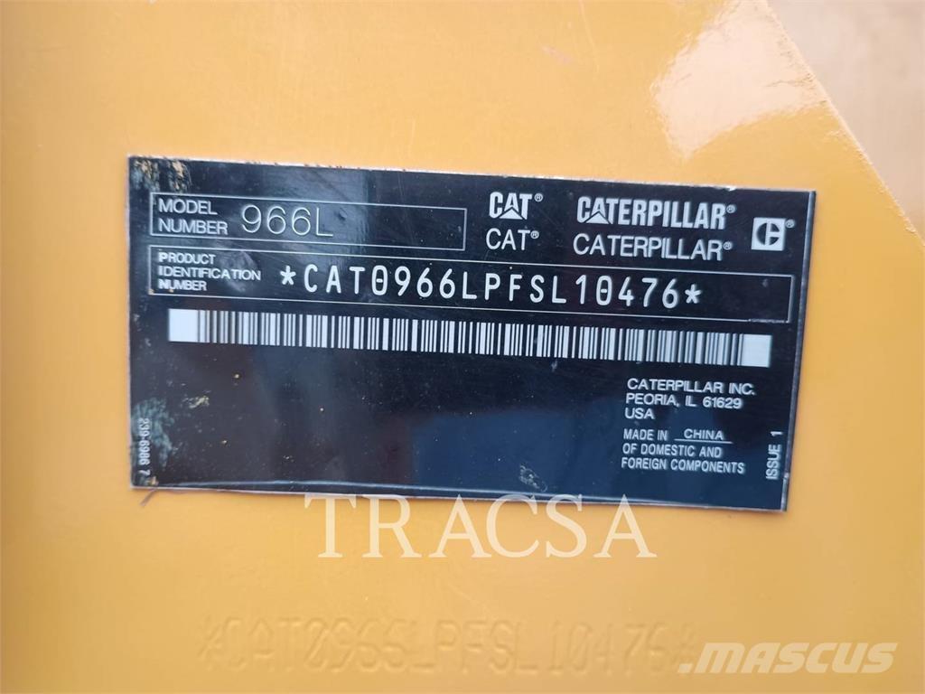 CAT 966L ホイールローダー・タイヤショベル