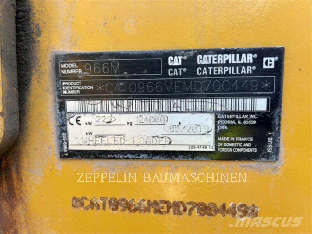 CAT 966M ホイールローダー・タイヤショベル