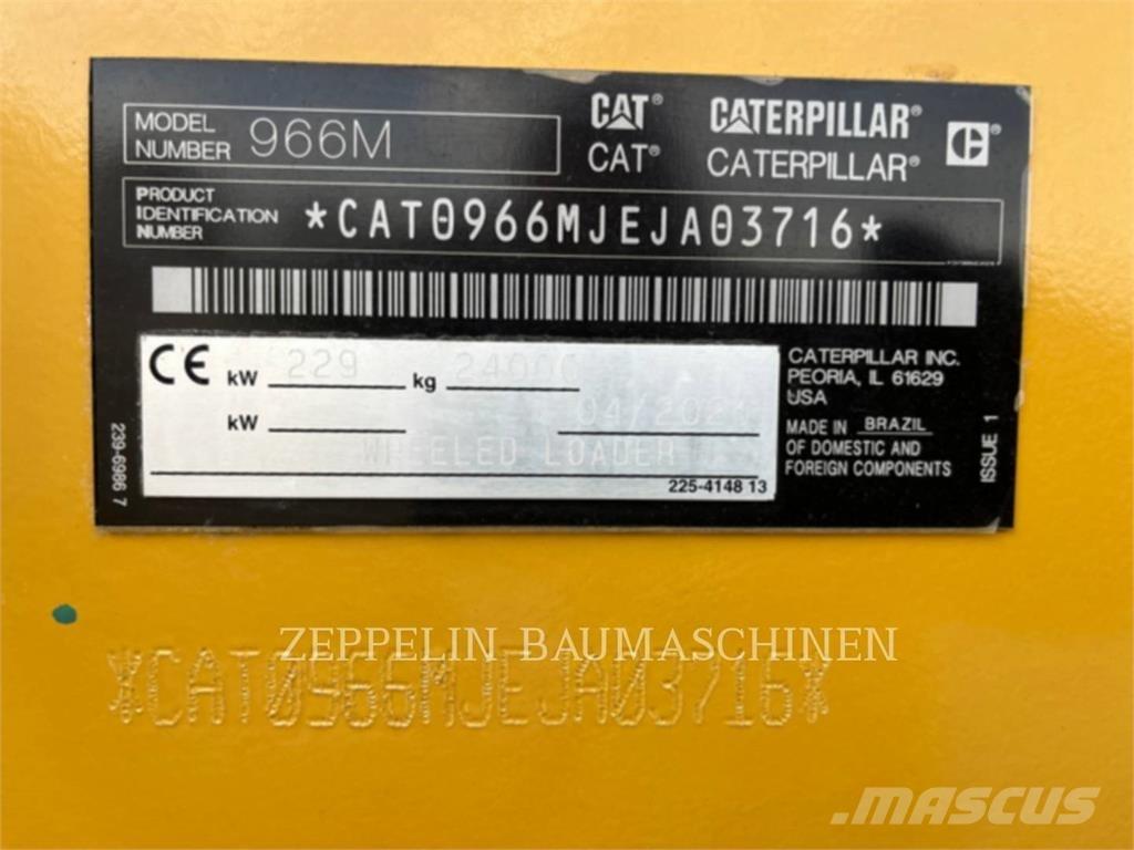 CAT 966M ホイールローダー・タイヤショベル