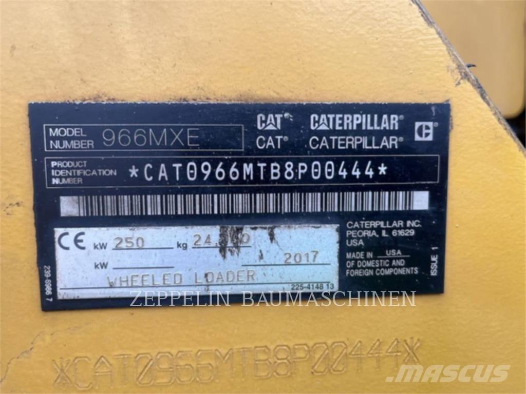 CAT 966MXE ホイールローダー・タイヤショベル