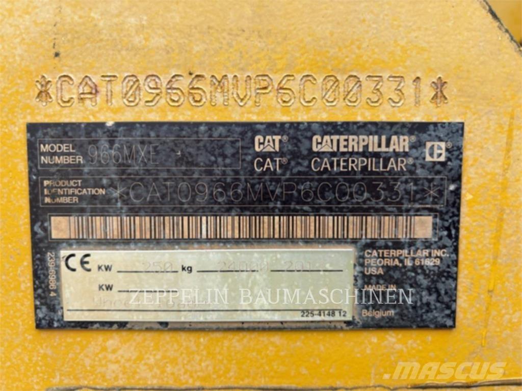 CAT 966MXE ホイールローダー・タイヤショベル