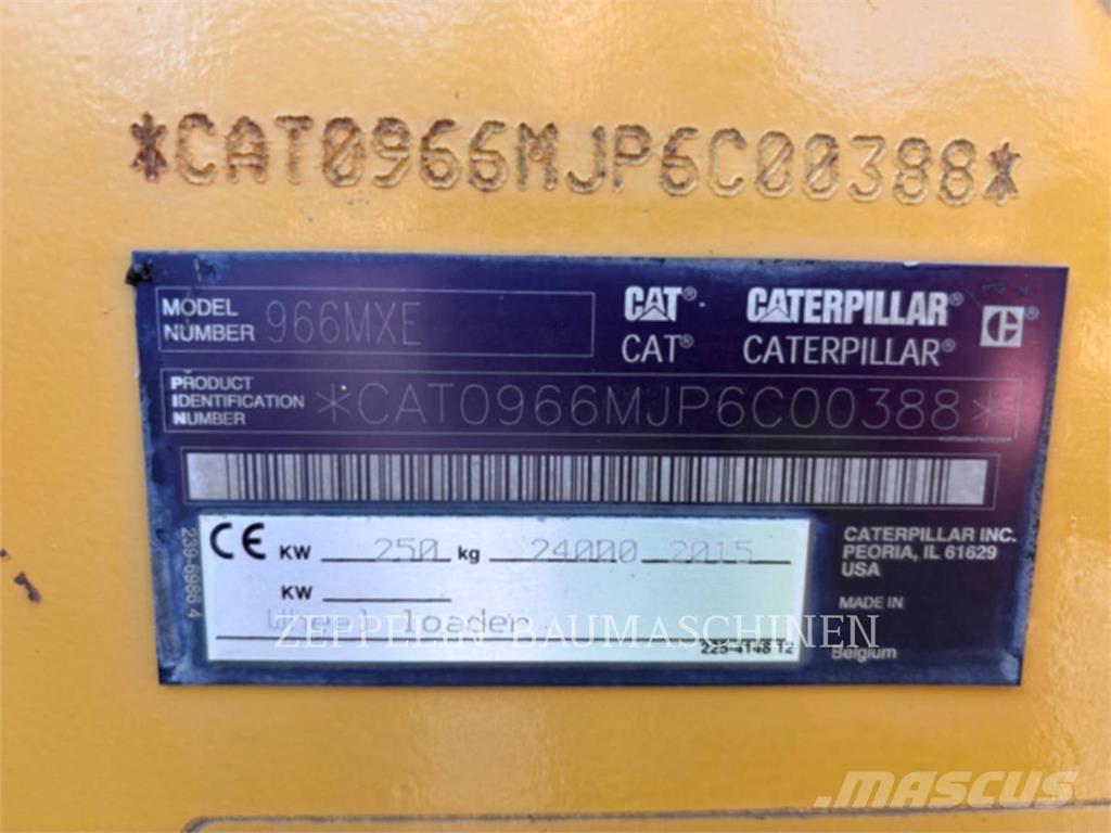 CAT 966MXE ホイールローダー・タイヤショベル