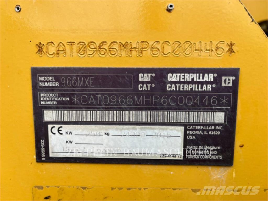 CAT 966MXE ホイールローダー・タイヤショベル