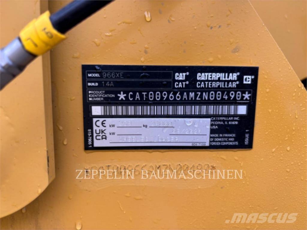 CAT 966XE ホイールローダー・タイヤショベル