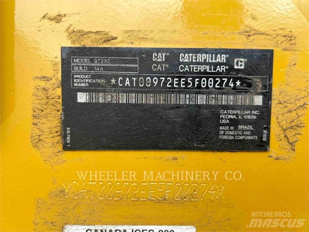 CAT 972 XE QC ホイールローダー・タイヤショベル