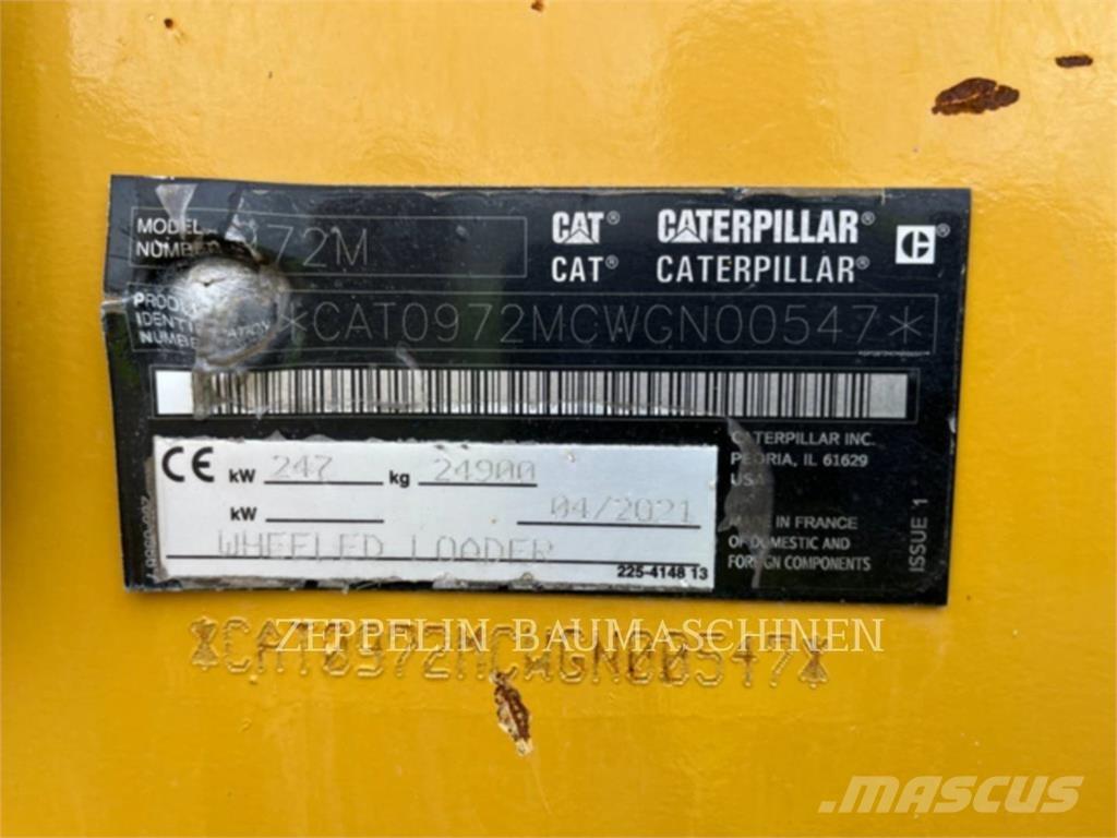 CAT 972M ホイールローダー・タイヤショベル