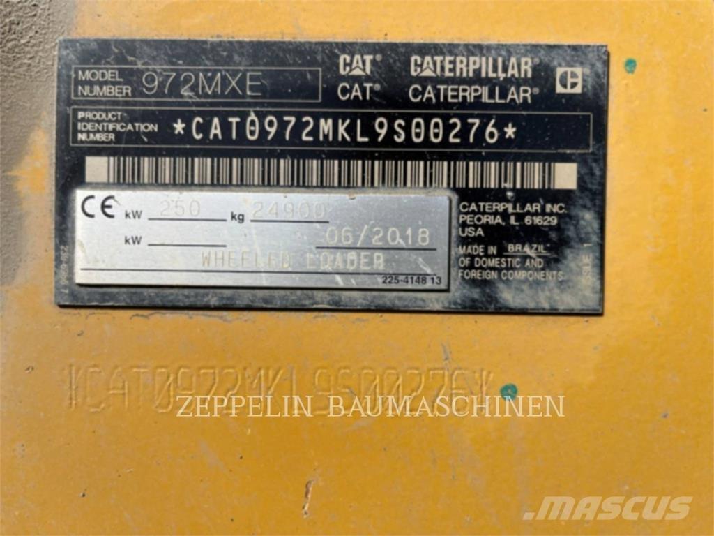 CAT 972MXE ホイールローダー・タイヤショベル