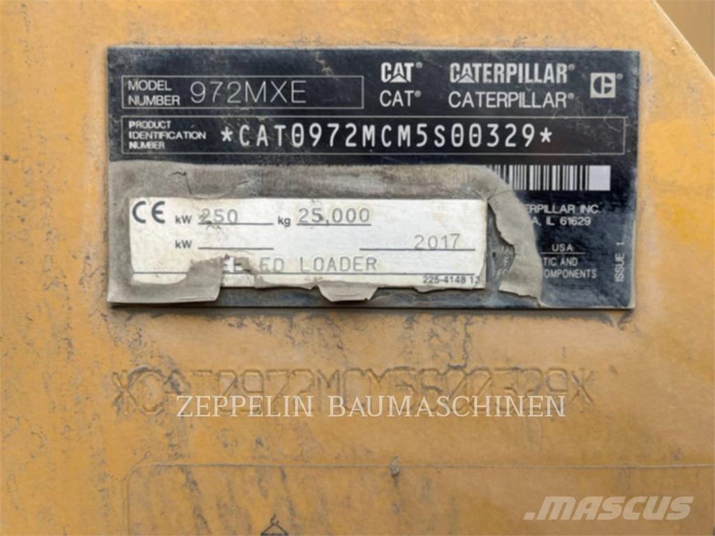 CAT 972MXE ホイールローダー・タイヤショベル