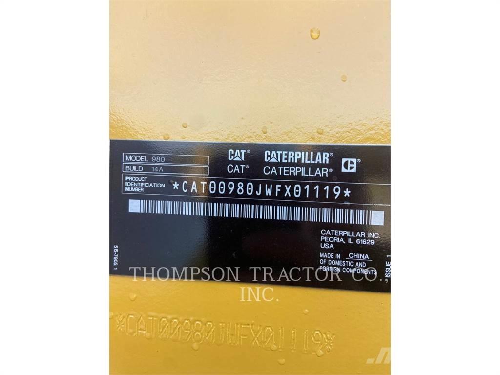 CAT 980 ホイールローダー・タイヤショベル