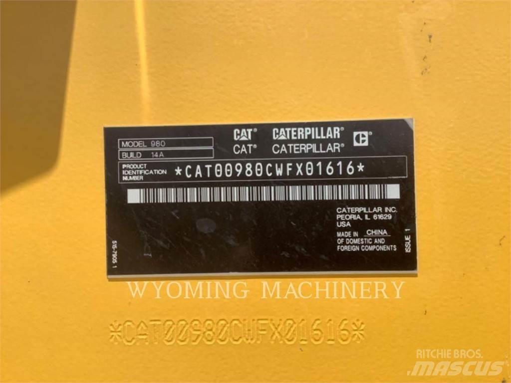 CAT 980 ホイールローダー・タイヤショベル