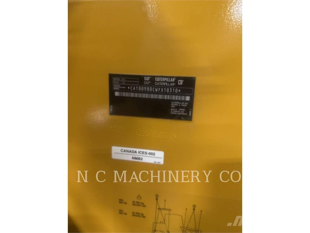 CAT 980 ホイールローダー・タイヤショベル