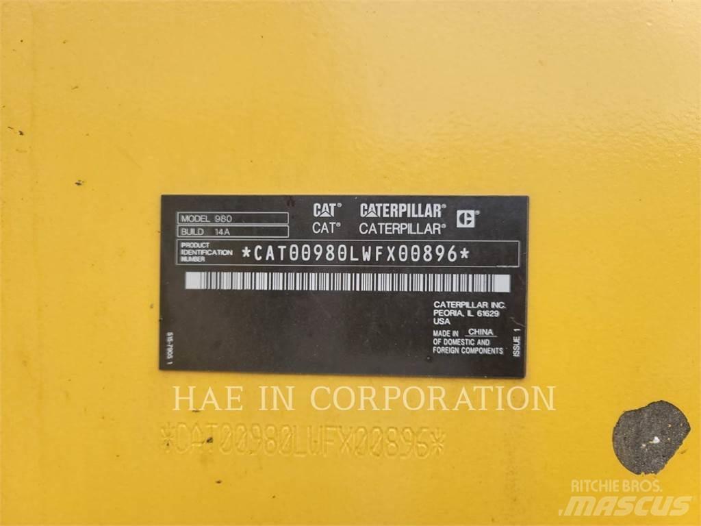 CAT 980-14 ホイールローダー・タイヤショベル