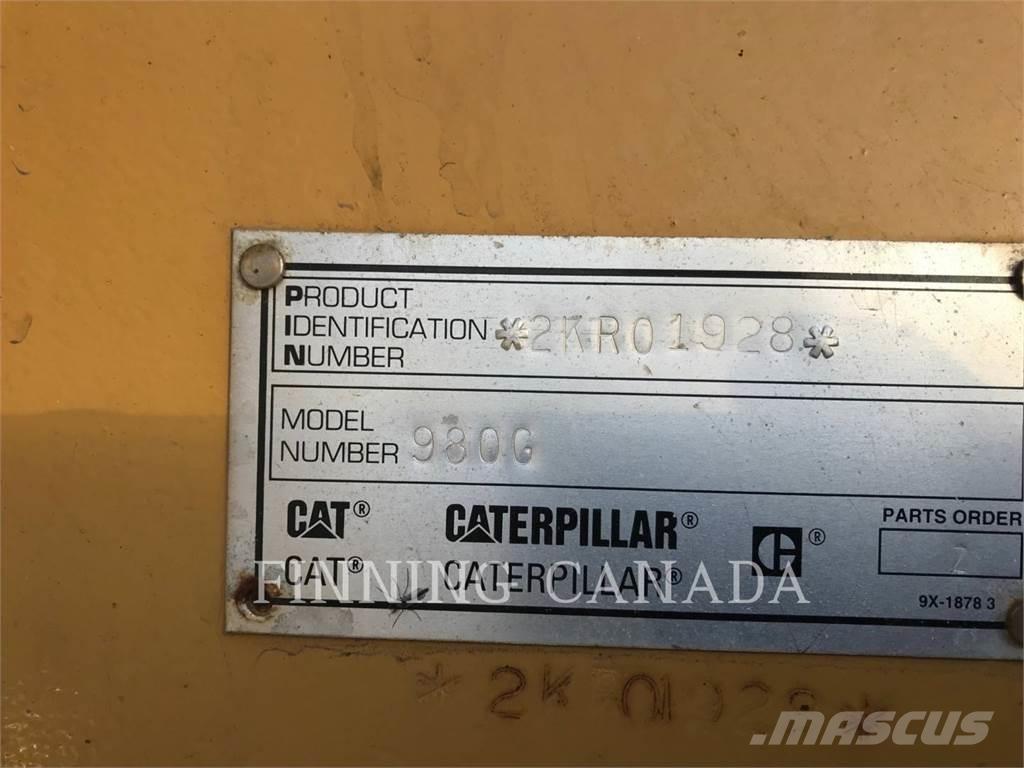 CAT 980G ホイールローダー・タイヤショベル