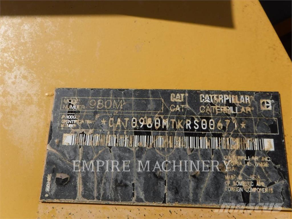 CAT 980M ホイールローダー・タイヤショベル