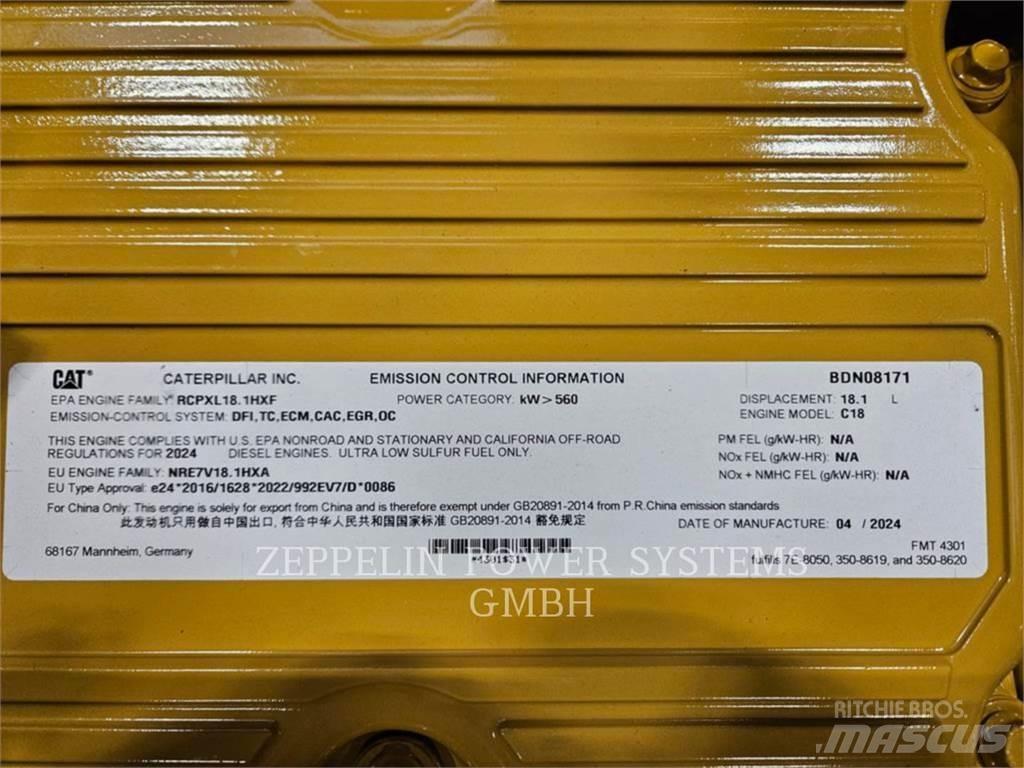 CAT C18 T4F 産業用エンジン