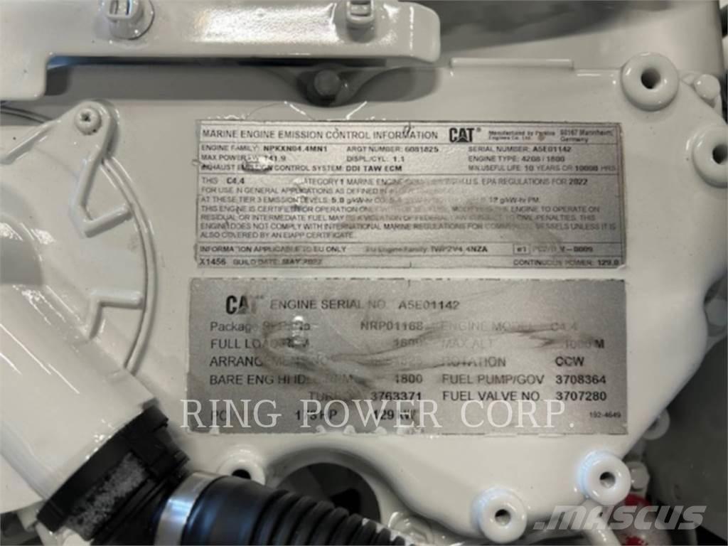 CAT C4.4TA ディーゼル発電機