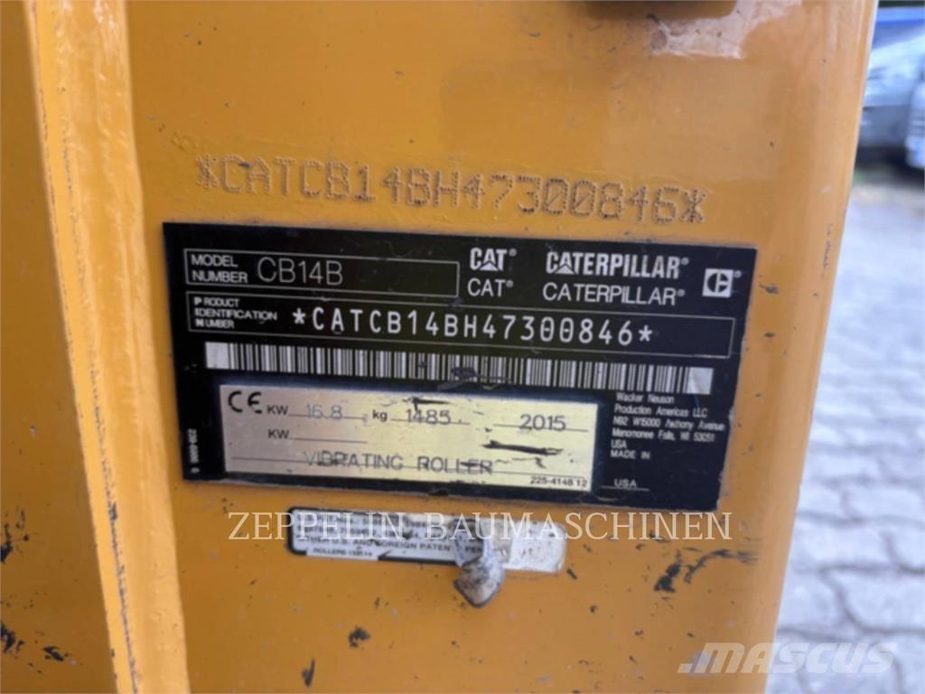 CAT CB14B ソイルコンパクター