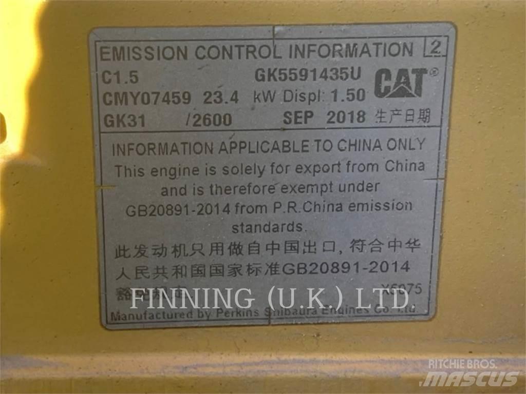 CAT CB2.7 ソイルコンパクター