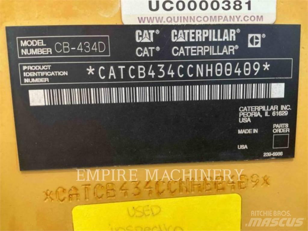 CAT CB434D タンデムローラ