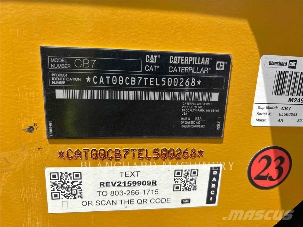 CAT CB7 タンデムローラ