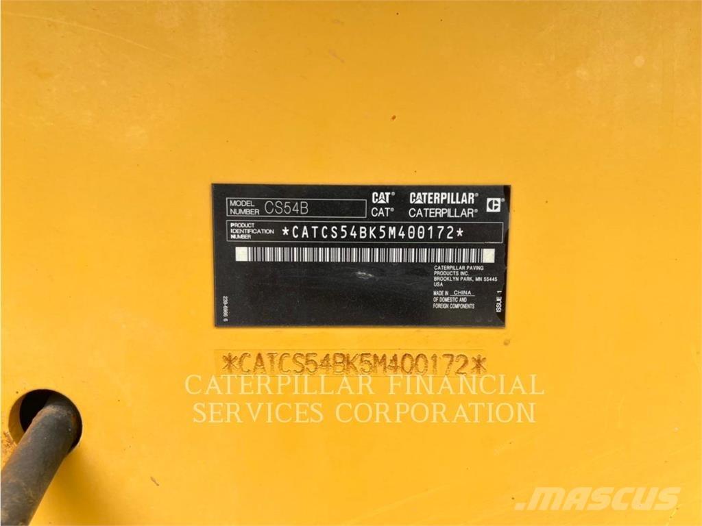 CAT CS54BLRC 振動ローラ