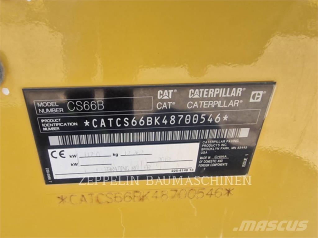 CAT CS66B ソイルコンパクター