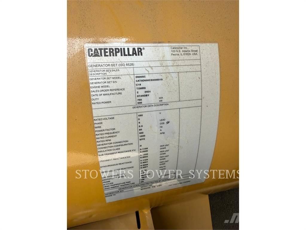 CAT D600GC ディーゼル発電機