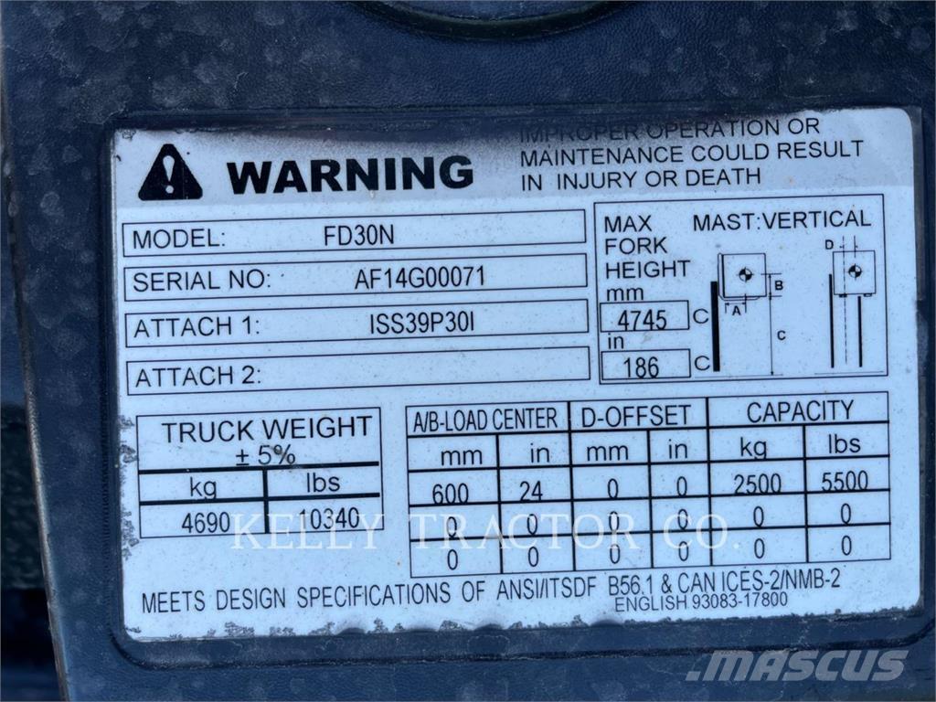 CAT FD30N フォークリフト - その他
