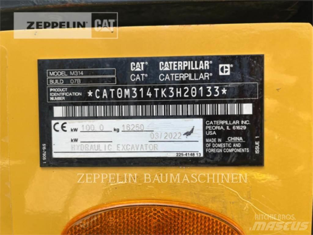 CAT M314-07A ホイール式油圧ショベル（パワーショベル・ユンボ・バックホー）