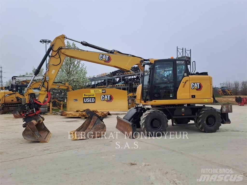 CAT M315F IVC ホイール式油圧ショベル（パワーショベル・ユンボ・バックホー）