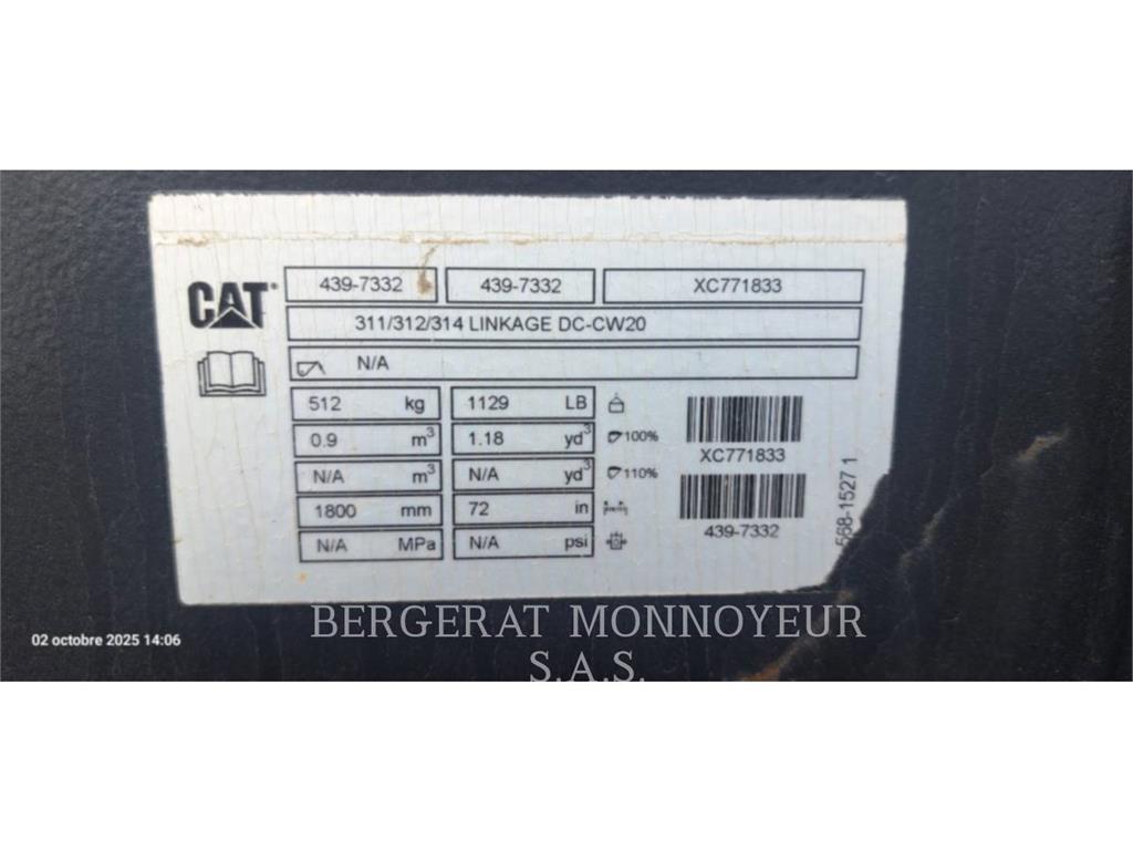 CAT M318-07 ホイール式油圧ショベル（パワーショベル・ユンボ・バックホー）