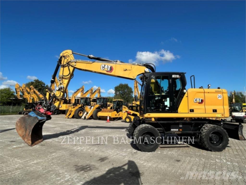 CAT M318-07A ホイール式油圧ショベル（パワーショベル・ユンボ・バックホー）