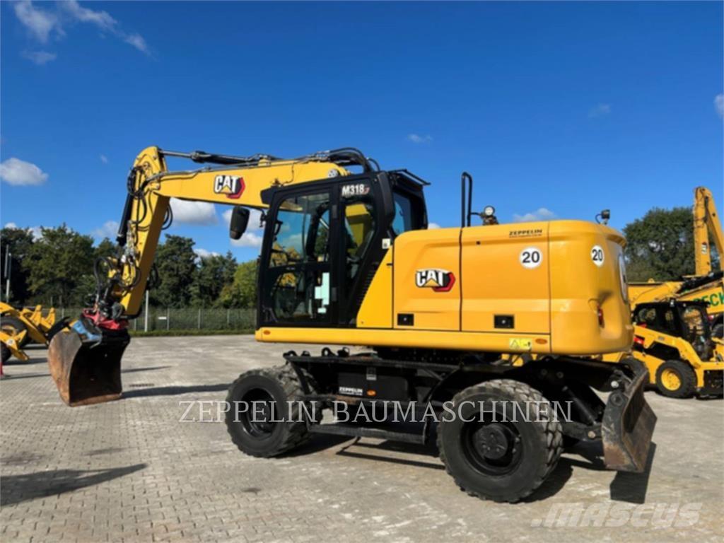CAT M318-07A ホイール式油圧ショベル（パワーショベル・ユンボ・バックホー）