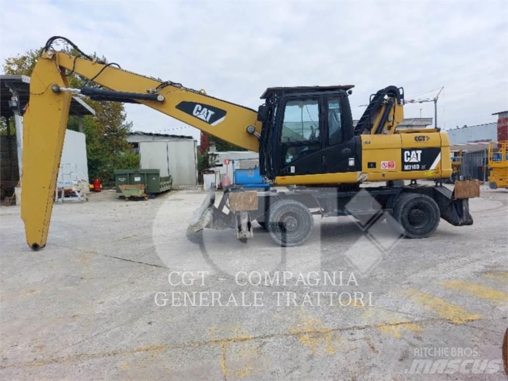 CAT M318D MH ホイール式油圧ショベル（パワーショベル・ユンボ・バックホー）