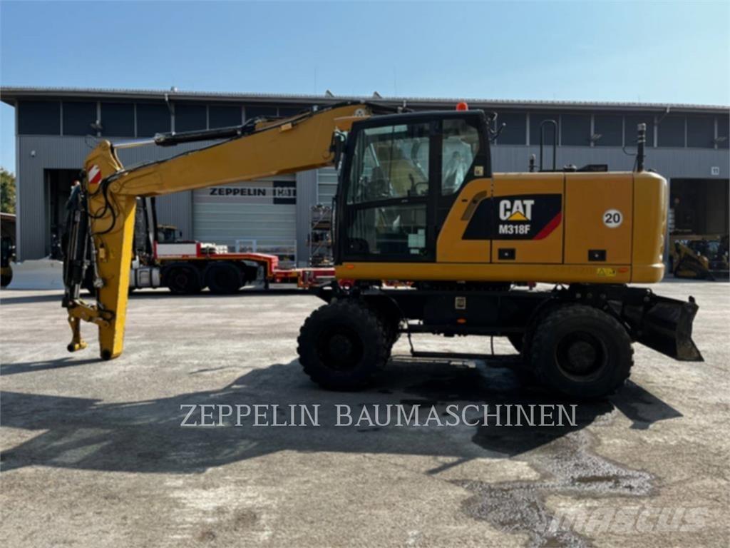 CAT M318F ホイール式油圧ショベル（パワーショベル・ユンボ・バックホー）
