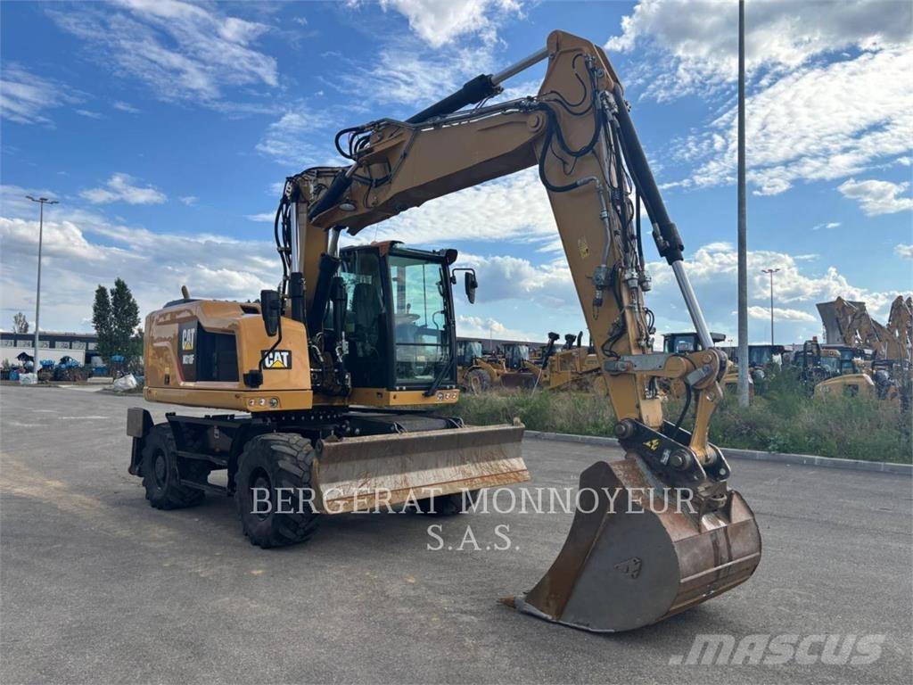 CAT M318F IVC ホイール式油圧ショベル（パワーショベル・ユンボ・バックホー）