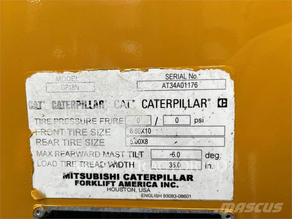 CAT MCFGP18N5 LPGフォークリフト