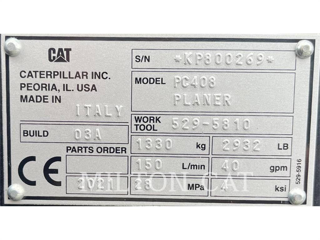 CAT PC408 COLD PLANER プレーナ