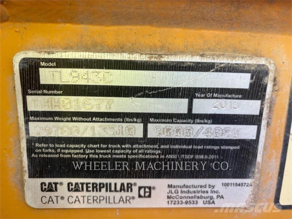 CAT TL943C CAB テレスコーピックハンドラー