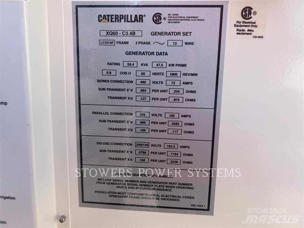 CAT XQ60-48KW その他の発電機