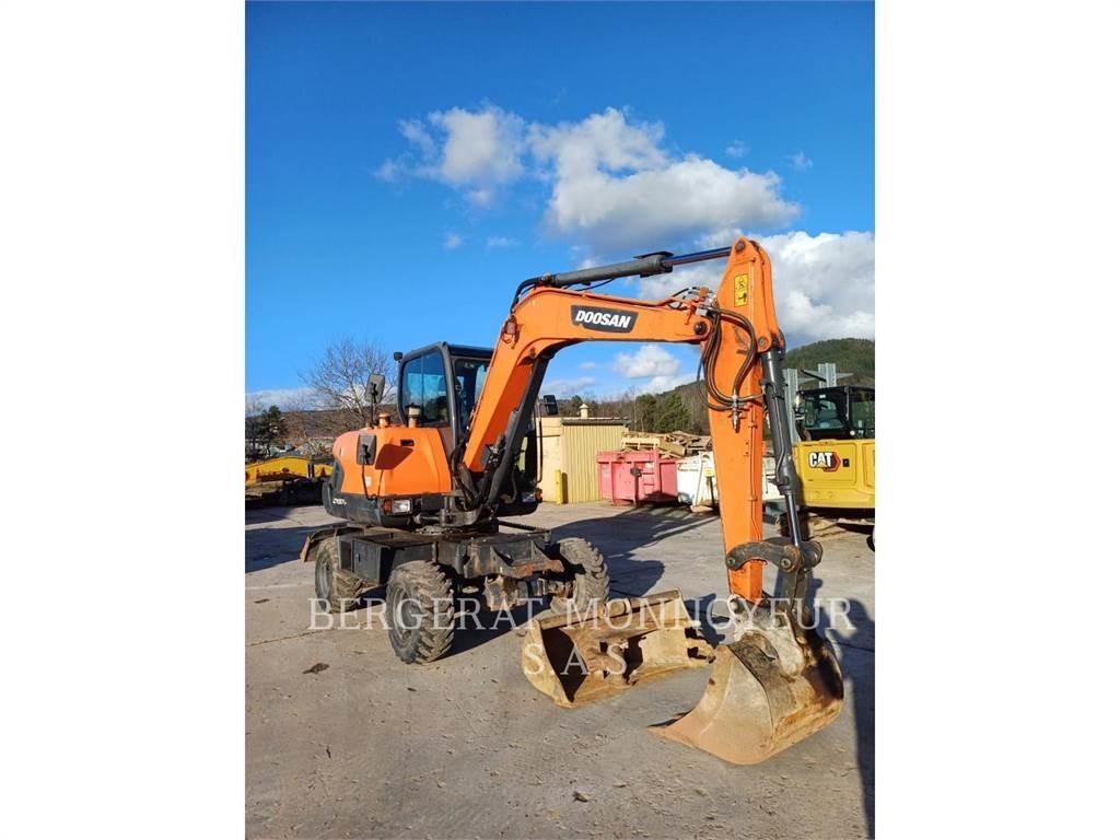 Doosan DX57W-7 ホイール式油圧ショベル（パワーショベル・ユンボ・バックホー）