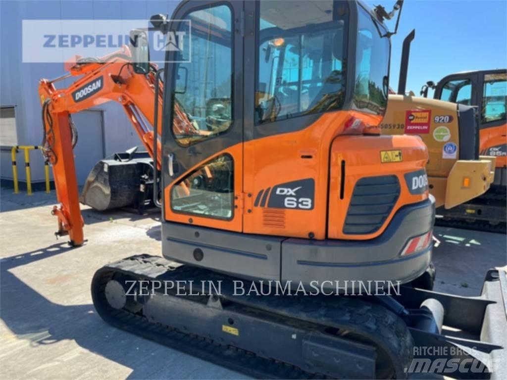 Doosan DX63-3 大型油圧ショベル12t以上（パワーショベル・ユンボ）